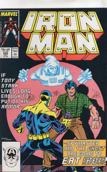 Iron Man #220 Spymaster And The Ghost FVF