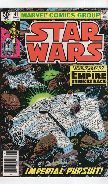 Star Wars #41 The Empire Strikes Back! Imperial Pursuit... News Stand Variant FVF