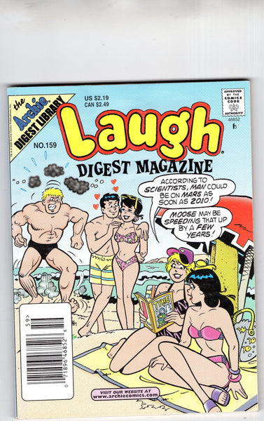 Archie Laugh Digest Magazine #159 FN