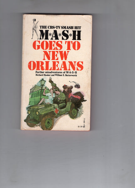 M.A.S.H. Goes To New Orleans! Paperback 1975 3rd Print VG