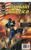 Captain America #454 "Farewell To A Living Legend" News Stand Variant FN