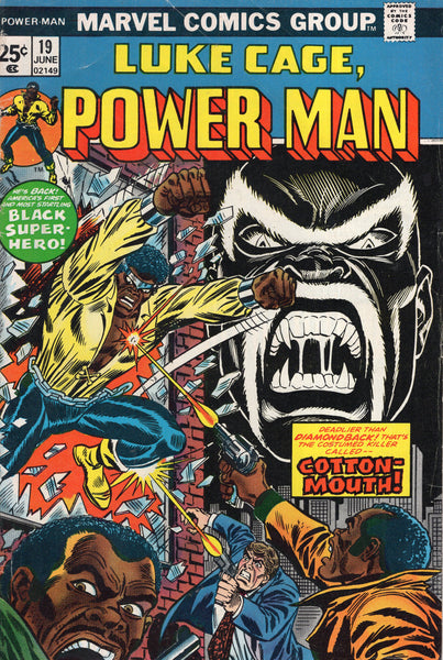Power Man #19 First Cottonmouth! Bronze Age w/ MVS VGFN