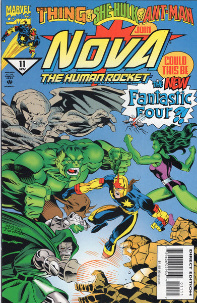 Nova The Human Rocket #11 The New Fantastic Four? FVF