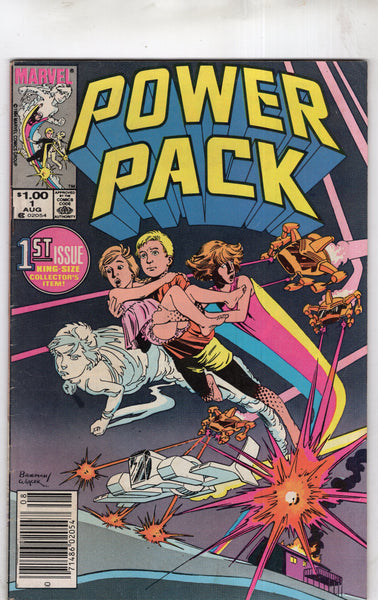 Power Pack #1 King-Size Collector's Item! Newsstand Variant VG