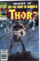 What If #47 Loki Had Found The Hammer Of Thor? HTF Last Issue News Stand Variant VGFN