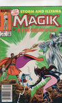 Magik #1 Storm And Illyana And Belasco! News Stand Variant FN