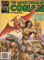 Savage Sword Of Conan #202 The Sword And The Scythe! News Stand Variant VGFN