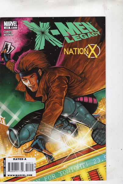 X-Men Legacy #229 Gambit! VF