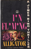 Vanitas 2nd Print I*N Fl*m*ng Alligator A J*mes B*nd Thriller Harvard Lampoon Rare FN