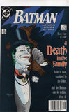 Batman #429 A Death In The Family! News Stand Variant FVF