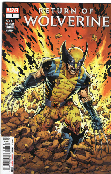 Return Of Wolverine #1 Costume Cover NM