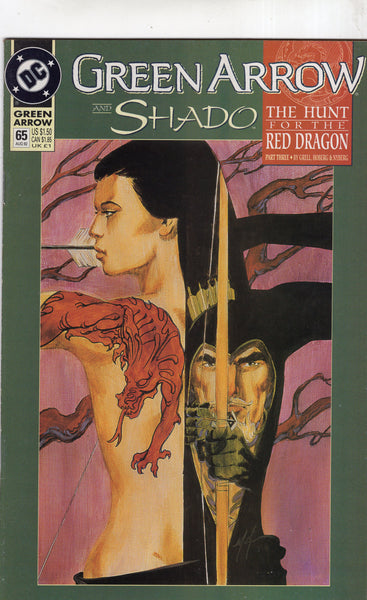 Green Arrow #65 Shado The Hunt For The Red Dragon Grell FVF