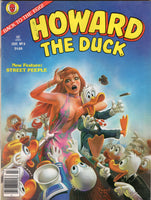 Howard The Duck #6 Magazine Street Peeple! Bronze Age Classic FN