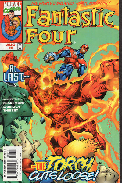 Fantastic Four #8 "The Torch Cuts Loose!" VF