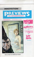 Innovation Previews #16 Horror Hits For Halloween! Psycho Nightmares On Elm Street Phantom... HTF Indy FVF