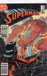 Superman #409 "The Sleepwalker From Krypton!" News Stand Variant VG