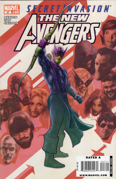 New Avengers #47 Secret Invasion VF
