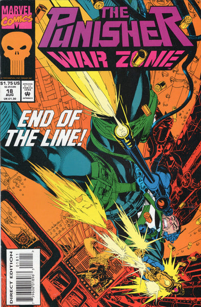 Punisher War Zone #18 End Of The Line! VF