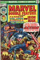 Marvel Double Feature #3 Captain America & Iron Man VG