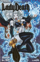 Lady Death Abandon All Hope 1/2 HTF Gold Foil Variant Avatar Press VF