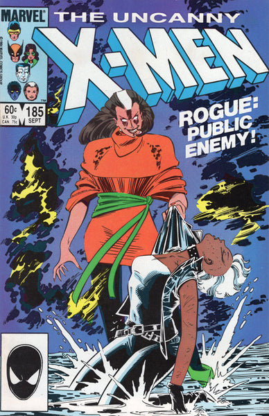 Uncanny X-men #185 Storm Vs Rogue VF