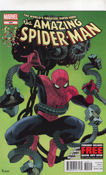 Amazing Spider-Man #699 Doctor Octopus! VFNM