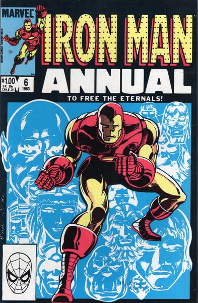 Iron Man Annual #6 To Free The Eternals! FVF