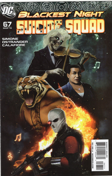Suicide Squad #67 Blackest Night Last Issue! VFNM