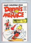 Dennis The Menace Giant Christmas Issue 1955 Square Bound Comedy Classic Nice FVF