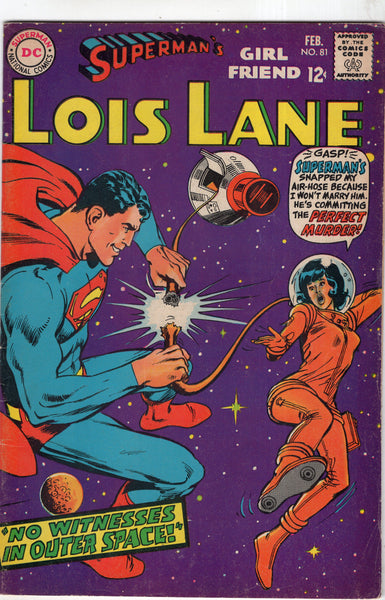 Superman's Girlfriend Lois Lane #81 Neal Adams Art! Silver Age FN