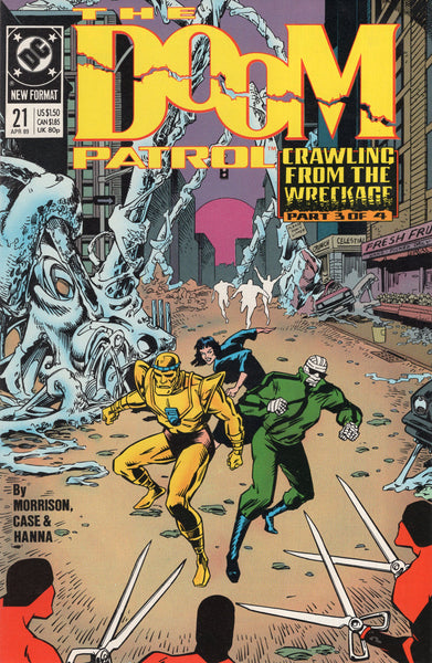 Doom Patrol #21 Crawling From The Wreckage VF