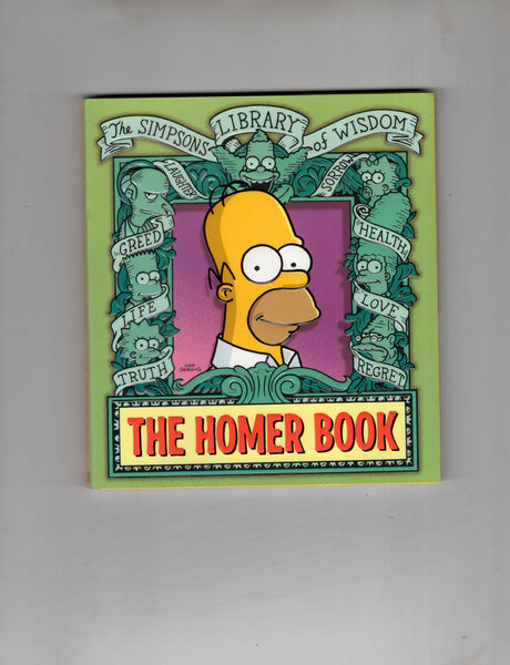 Simpsons Library Of Wisdom The Homer Book! Small Format Graphic Novel ...