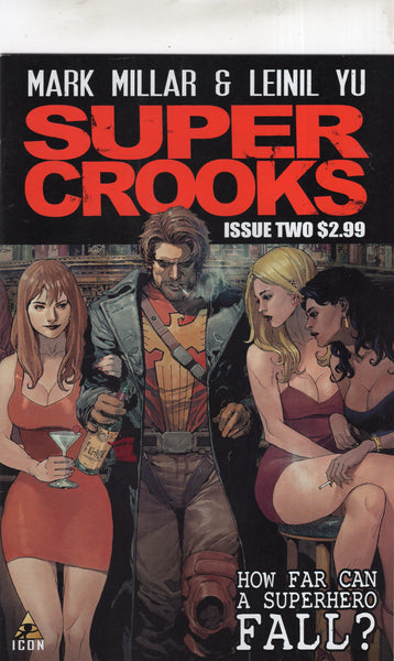 Super Crooks #2 First Print Mark Millar Leinil Yu FN