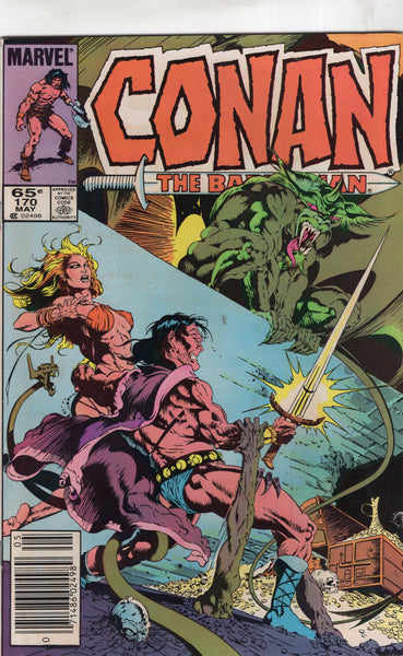 Conan the Barbarian #170 News Stand Variant FN+