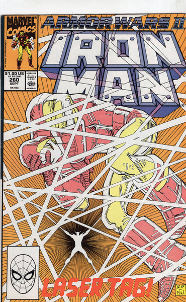 Iron Man #260 The Living Laser! FVF