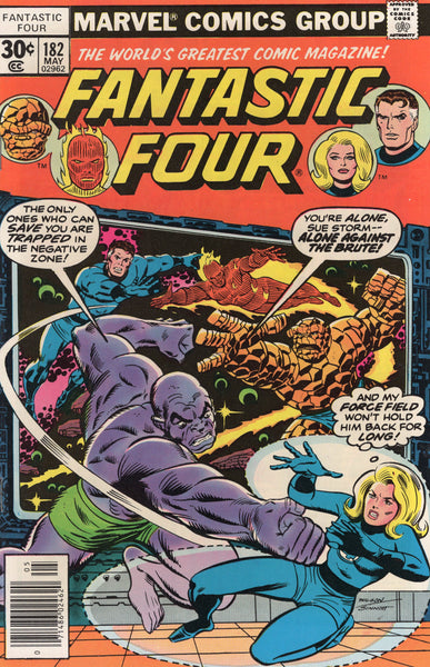 Fantastic Four #182 Sue - Alone Against The Brute! Bronze Age Classic VF