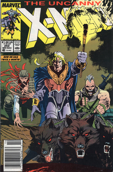 Uncanny X-Men #252 News Stand Variant FN