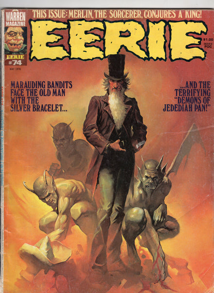 Eerie Magazine #74 Bronze Age Horror Ken Kelly GVG