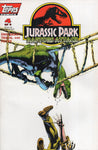 Jurassic Park Raptor's Attack #4 Topps HTF VFNM