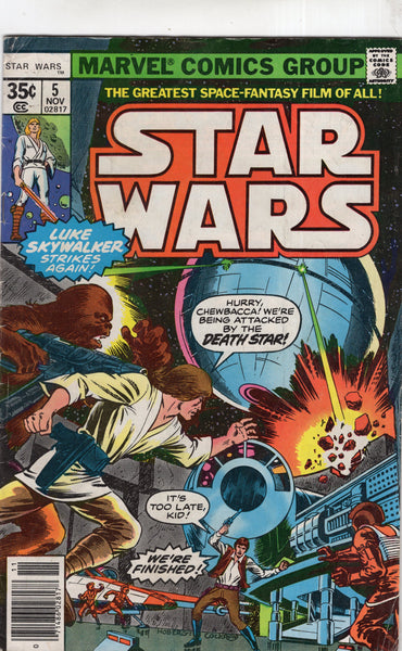 Star Wars #5 Original Series VG