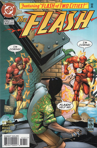 Flash #123 "Flash Of Two Cities!" Homage Cover FVF