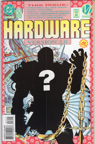 Hardware #16 Milestone HTF Gatefold Cover Byrne Art! VFNM