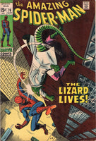 Amazing Spider-Man #76 "The Lizard Lives!" Super Classic Silver Age Romita Key VG