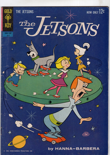 The Jetsons #4 HTF Silver Age Gold Key VG