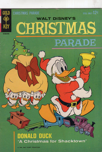 Walt Disney's Christmas Parade #2 Gold Key 1963 HTF VGFN