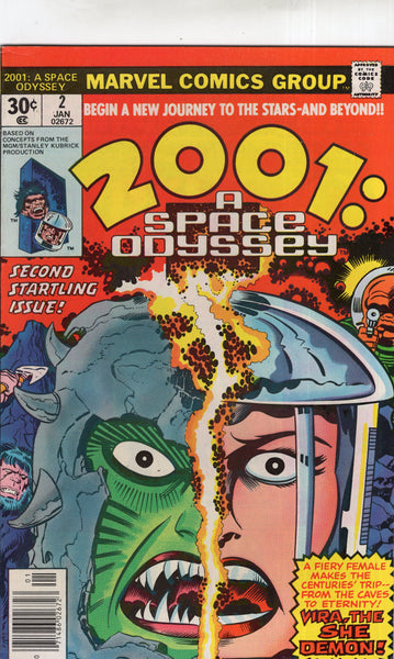 2001: A Space Odyssey #2 Bronze Age Kirby Classic! FN+