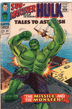 Tales To Astonish #85 Sub-Mariner And Incredible Hulk Silver Age Classic GD