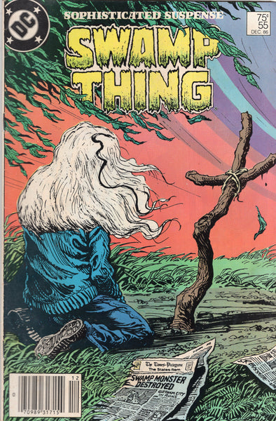 Swamp Thing #55 News Stand Variant VG