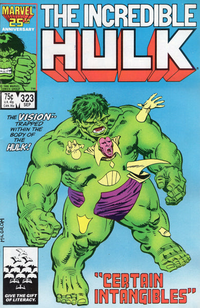 Incredible Hulk #323 The Vision! VF