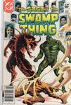 The Saga of the Swamp Thing #4 News Stand Variant VG